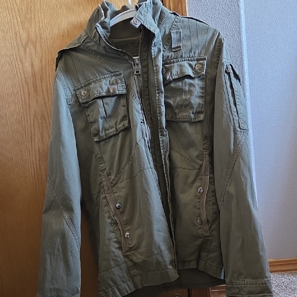 Men's Green Military Jacket